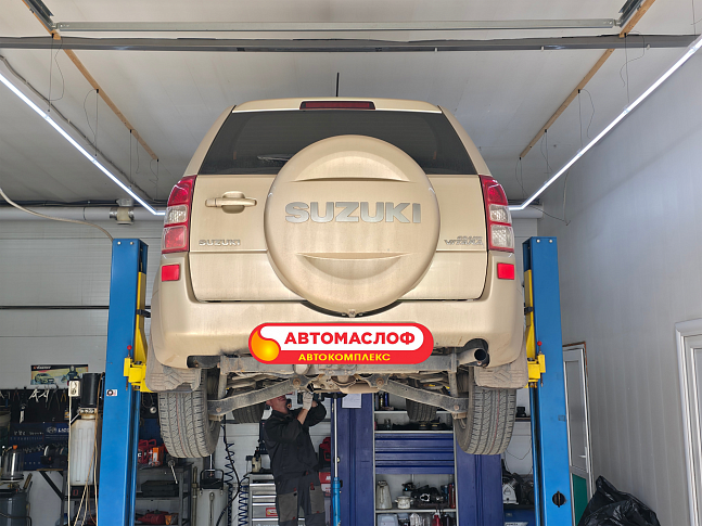 Аппаратная замена масла в АКПП Suzuki Grand Vitara 2.4  Aisin AW 03-72LE