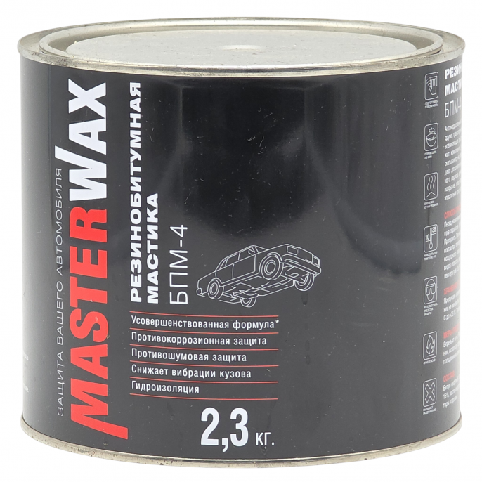 Мастика БПМ-4 MasterWAX ж/б 2.3 кг MT43