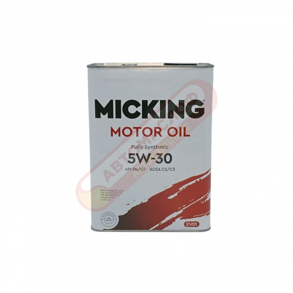 MICKING EVO1 5w30 API SN/CF ACEA C2/C3 4л M3123