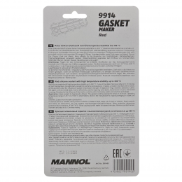 Герметик силиконовый красный MANNOL 85г 9914