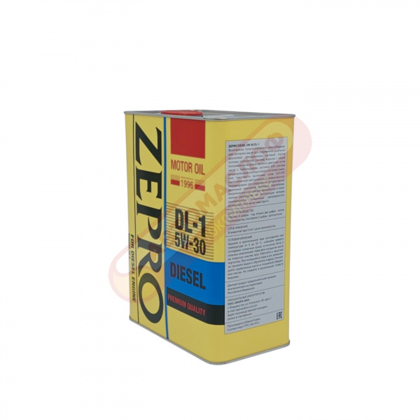 Масло моторное IDEMITSU ZEPRO DIESEL DL-1 5w30 C2 4л