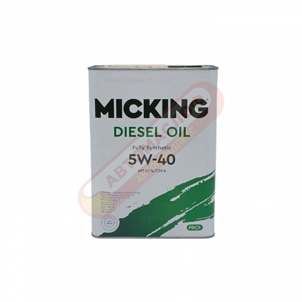 MICKING PRO1 5w40 API CI-4/CH-4 4л M1156