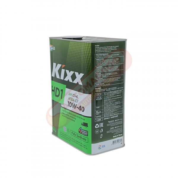 Kixx HD1 (D1) 10w40 CI-4/SL синт. 4л