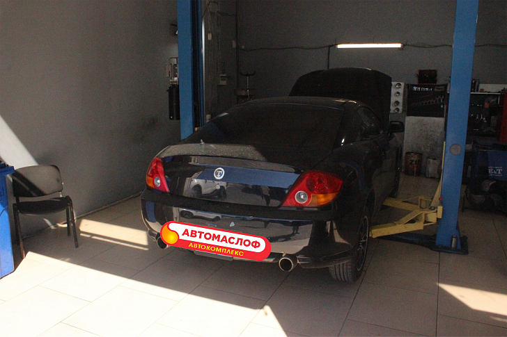 Аппаратная замена масла в АКПП Hyundai Tiburon 2.0 F4A42