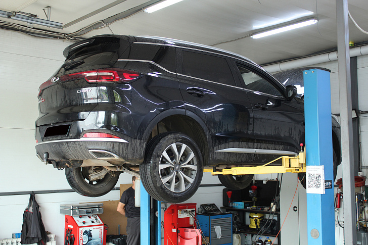 Аппаратная замена масла в АКПП Chery Tiggo 7 Pro 1.5T WLY CVT25 (QR025CHC)