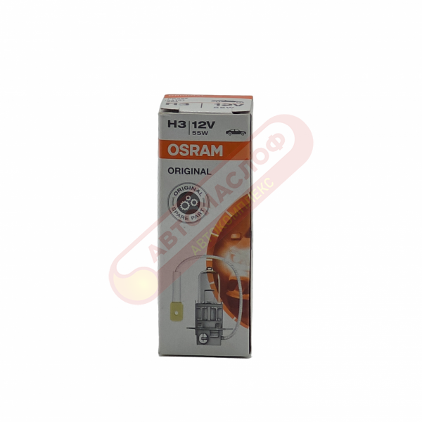 Автолампа OSRAM H3 12V 55W PK22s 64151