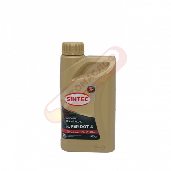 Тормозная жидкость Sintec SUPER DOT-4 910г