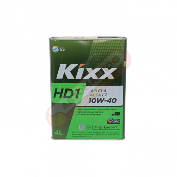Kixx HD1 (D1) 10w40 CI-4/SL синт. 4л