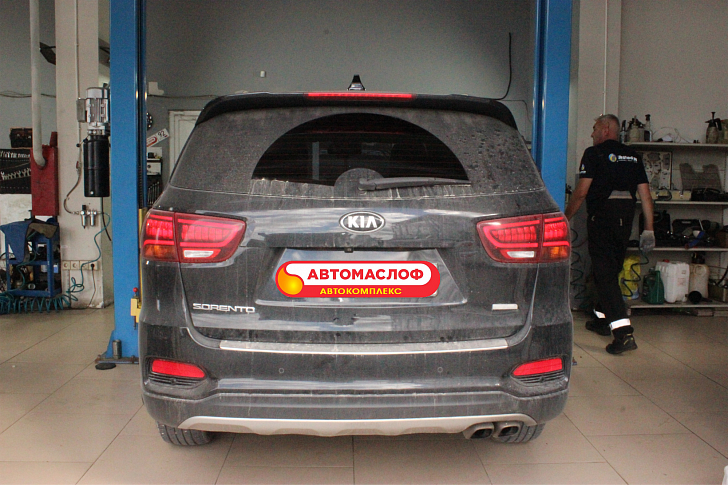 Аппаратная замена масла в АКПП Kia Sorento 2.0D A8LF1 (A8F36)