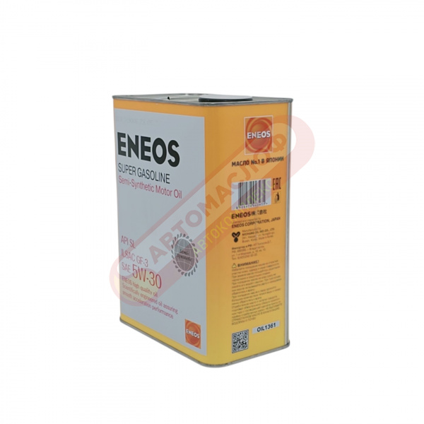 ENEOS SL Super Gasoline 5w30 п/с 4л
