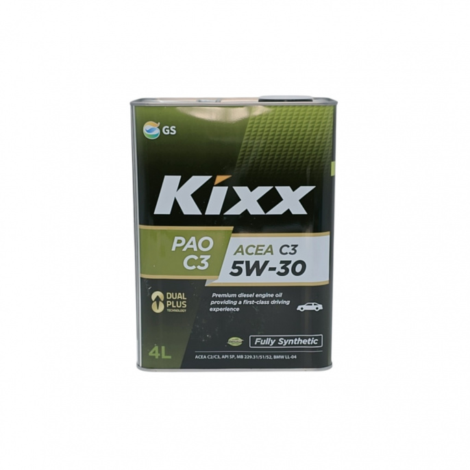 KIXX PAO 5w30 SN/CF/C3 синт.4л L209144TE1