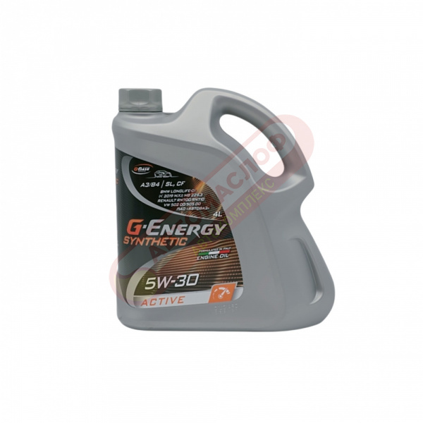 Масло моторное G-ENERGY Synthetic Active 5W30 4л 