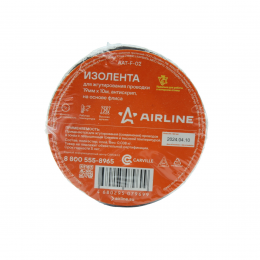 Изолента для жгутирования проводки 19 мм*10 м AIRLINE AAT-F-02