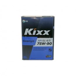 KIXX Gearsyn 75w90 GL-4/GL-5 синт 4л L296344TE1