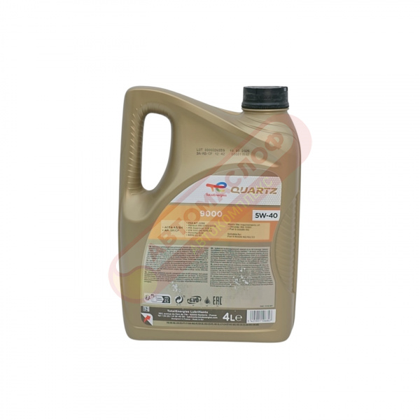 TOTAL Quartz 9000 5w40 синт.4л