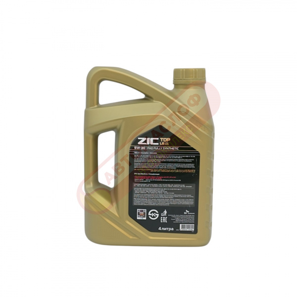 ZIC TOP LS 5w30 C3 4л