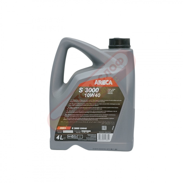 ARECA S3000 10w40 SN/CF п/с 4л 