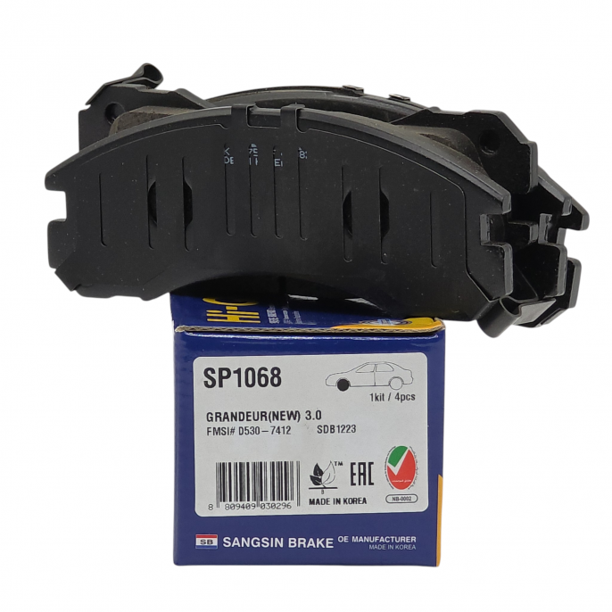 Колодки тормозные передние HI-Q SP1068
