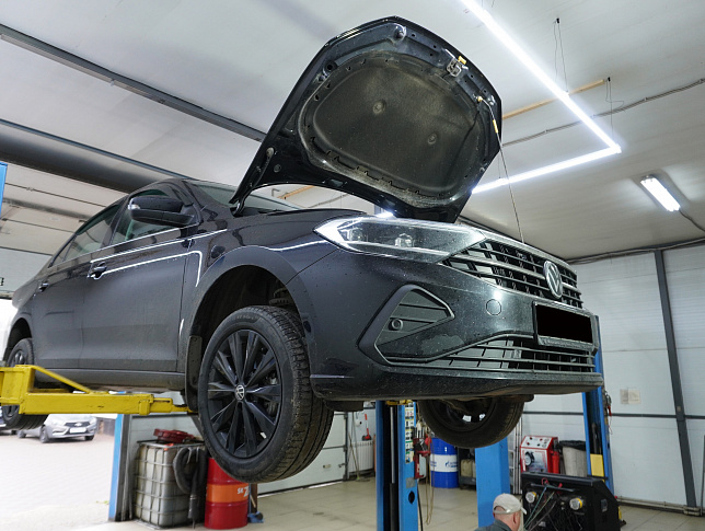 Аппаратная замена масла в АКПП Volkswagen Polo 1.6 AQ160 (Aisin TF‑60SN) QDM