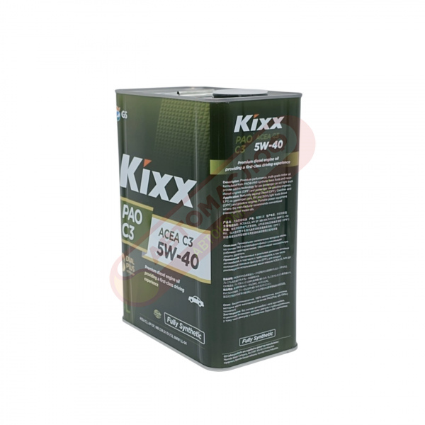 KIXX PAO 5w40 SN/CF/C3 синт.4л