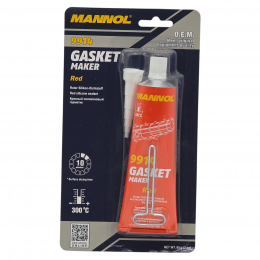 Герметик силиконовый красный MANNOL 85г 9914